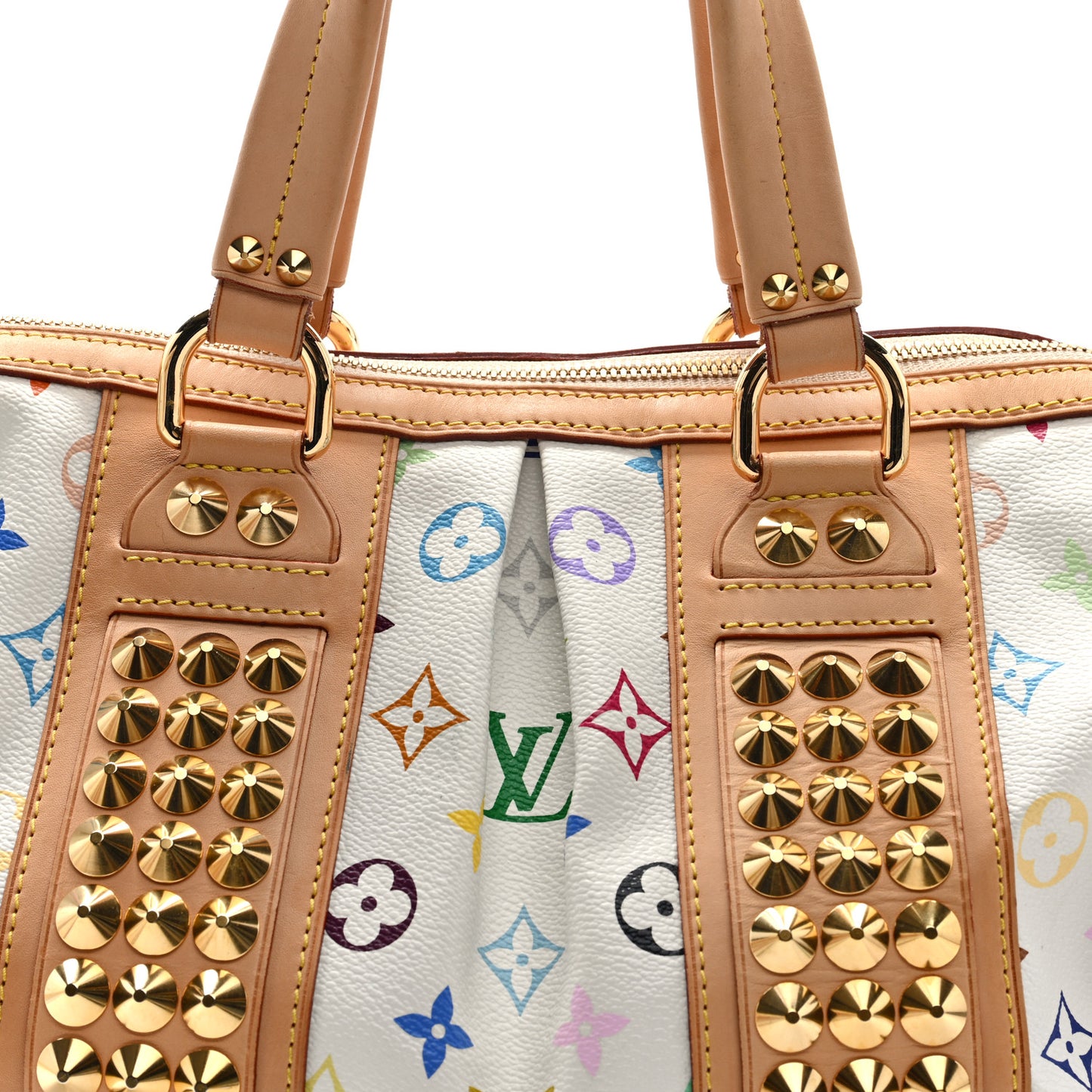 Monogram Multicolor Courtney MM White