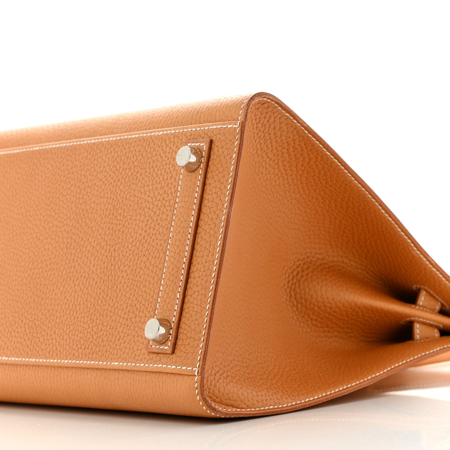 Vache Naturelle Grainee Birkin Sellier 30 Natural Sable