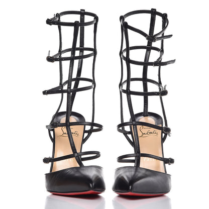 Christian Louboutin Kid Kadreyana 100 Pumps 38.5 Black 2 of 10