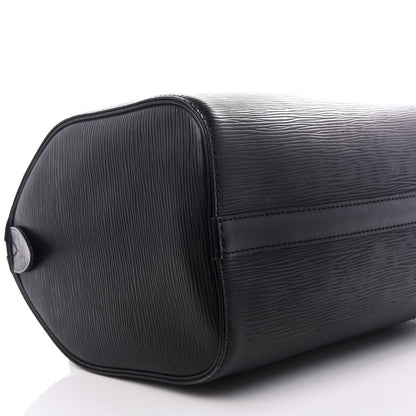 Louis Vuitton Epi Speedy 25 Black 5 of 8