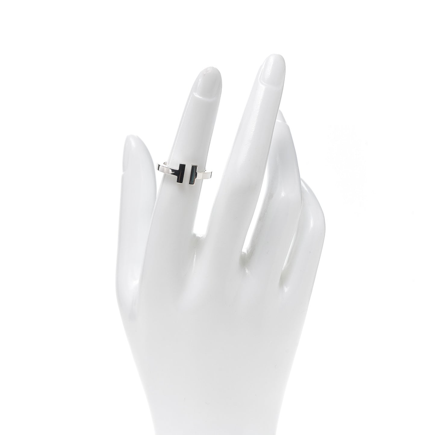 Sterling Silver T Square Ring 51 5.75