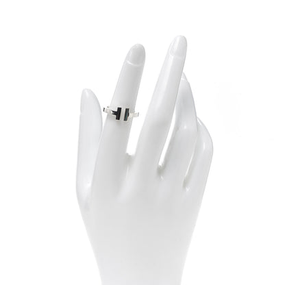 Tiffany Sterling Silver T Square Ring 51 5.75 2 of 6