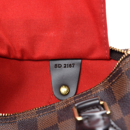 Louis Vuitton Damier Ebene Speedy Bandouliere 25 16 of 17