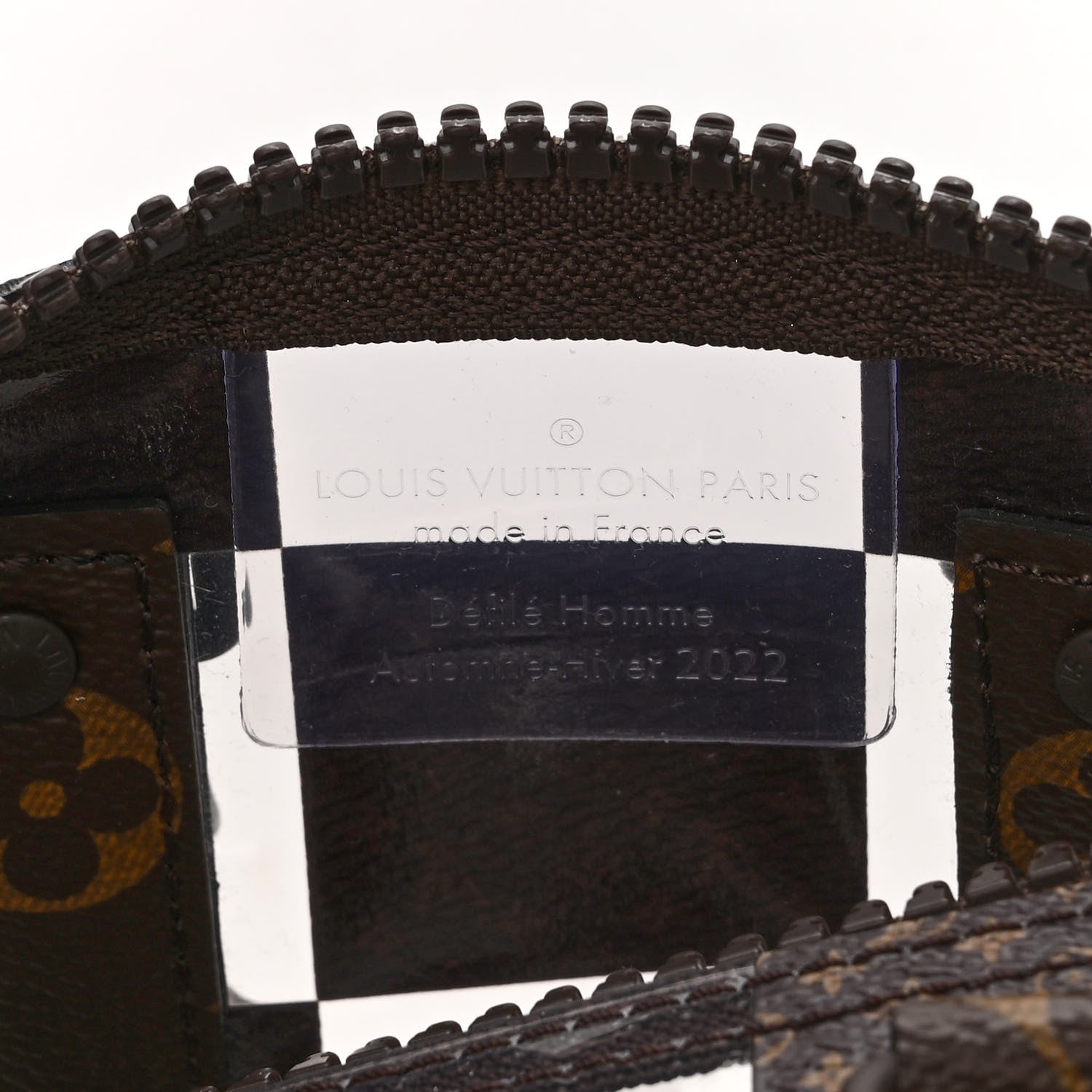 Louis Vuitton PVC Monogram Chess Keepall Bandouliere 25 6 of 9