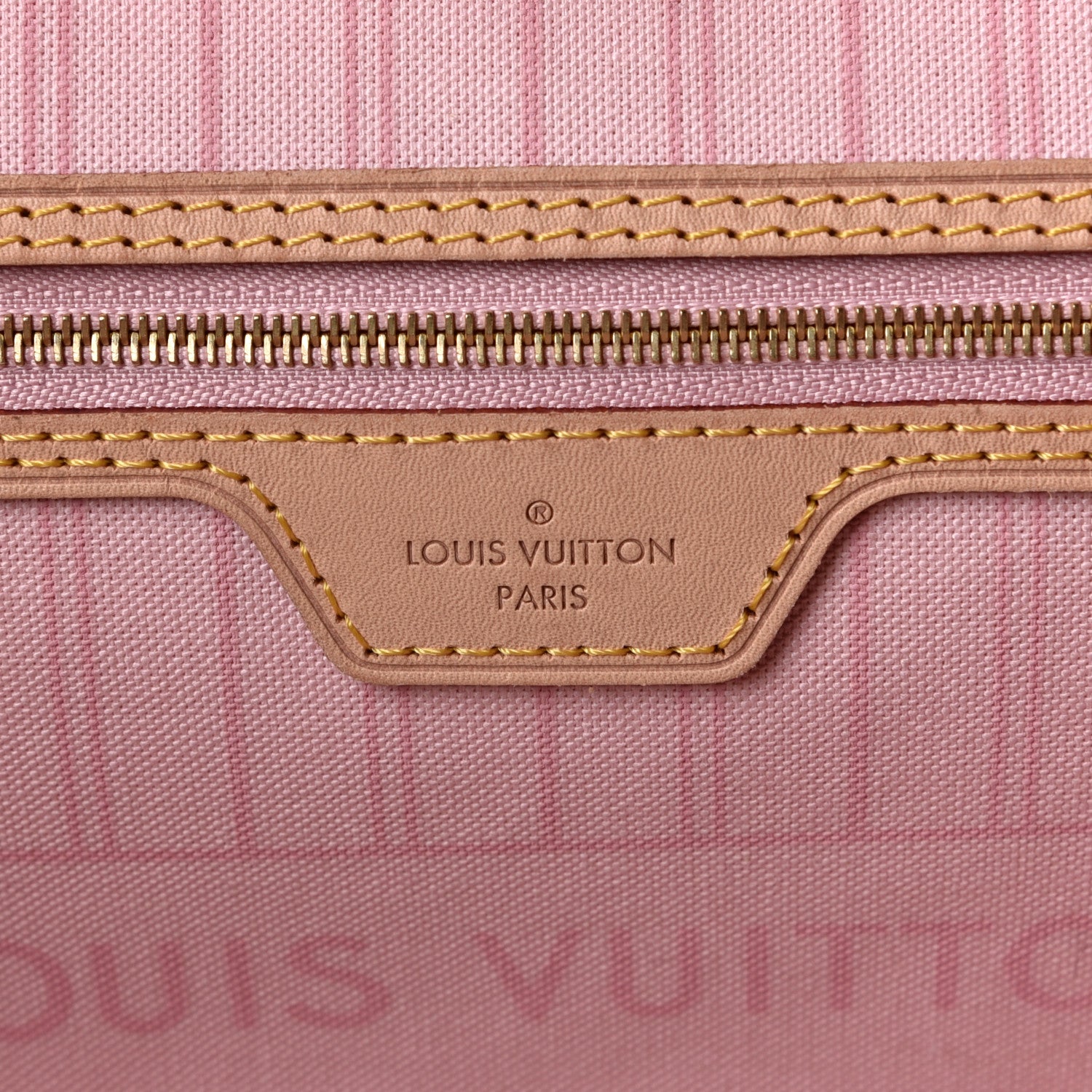 Louis Vuitton Damier Azur Neo Neverfull GM Rose Ballerine 5 of 5