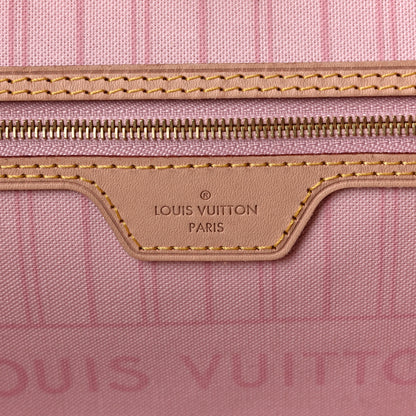 Louis Vuitton Damier Azur Neo Neverfull GM Rose Ballerine 5 of 5