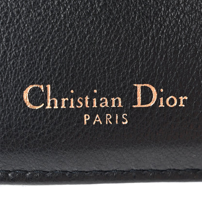 Christian Dior Oblique Saddle Lotus Wallet Blue 6 of 8