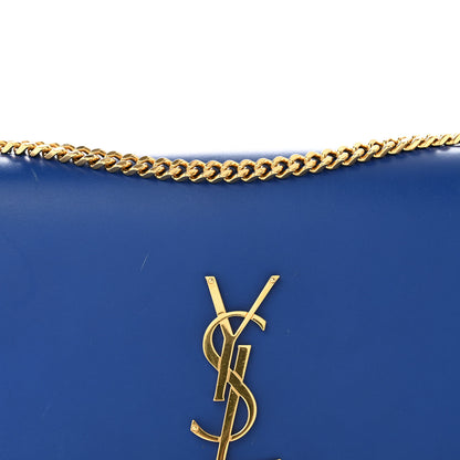 Saint Laurent Smooth Calfskin Medium Classic Monogram Kate Tassel Satchel Royal Blue 10 of 14