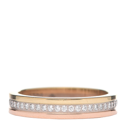 Cartier 18K White Yellow Pink Gold Diamond 3.5mm Vendome Louis Cartier Wedding Band Ring 49 5 1 of 5