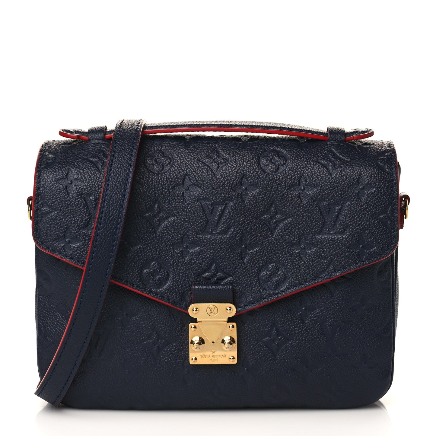 Empreinte Pochette Metis Marine Rouge