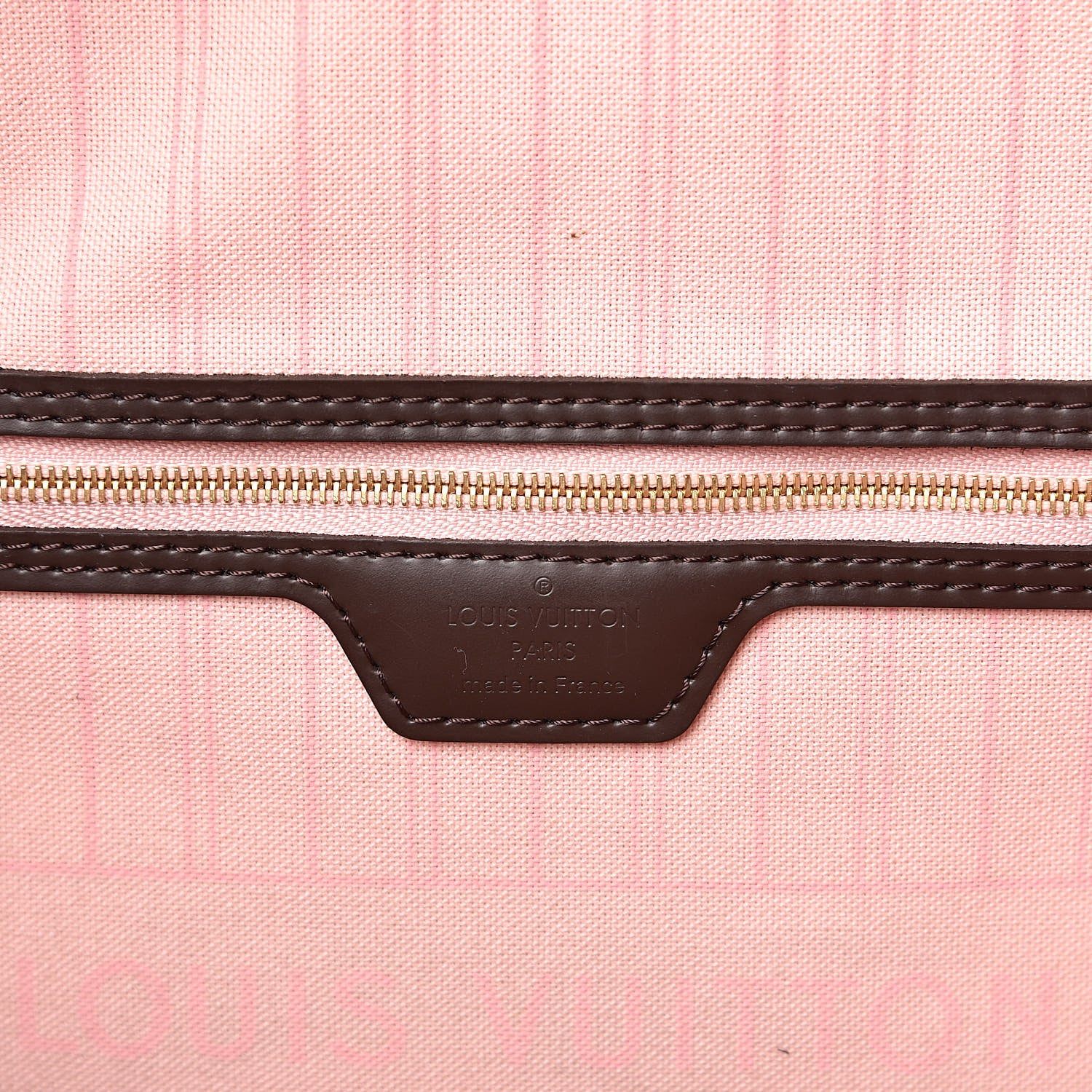 Louis Vuitton Damier Ebene Neo Neverfull MM Rose Ballerine 6 of 12
