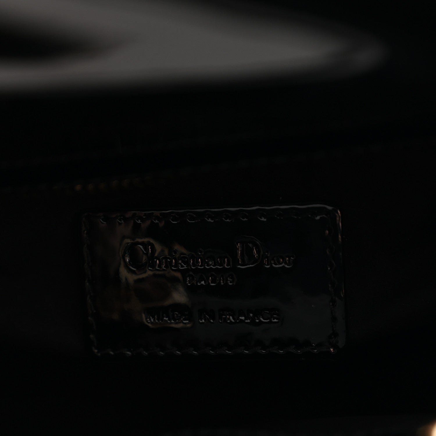 Christian Dior Patent Cannage Mini Lady Dior Black 6 of 11