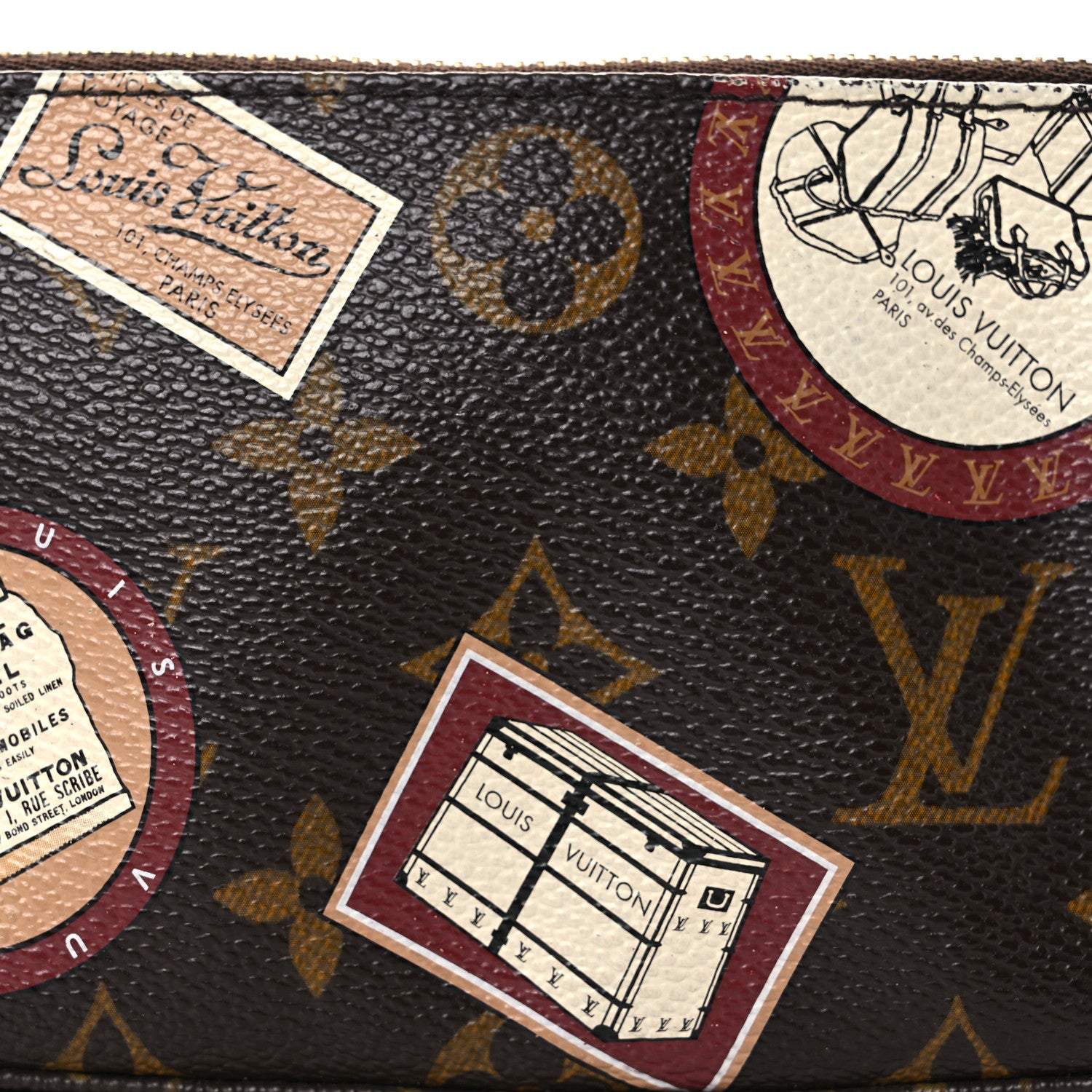 Louis Vuitton Monogram Patch Mini Pochette Accessories 8 of 13