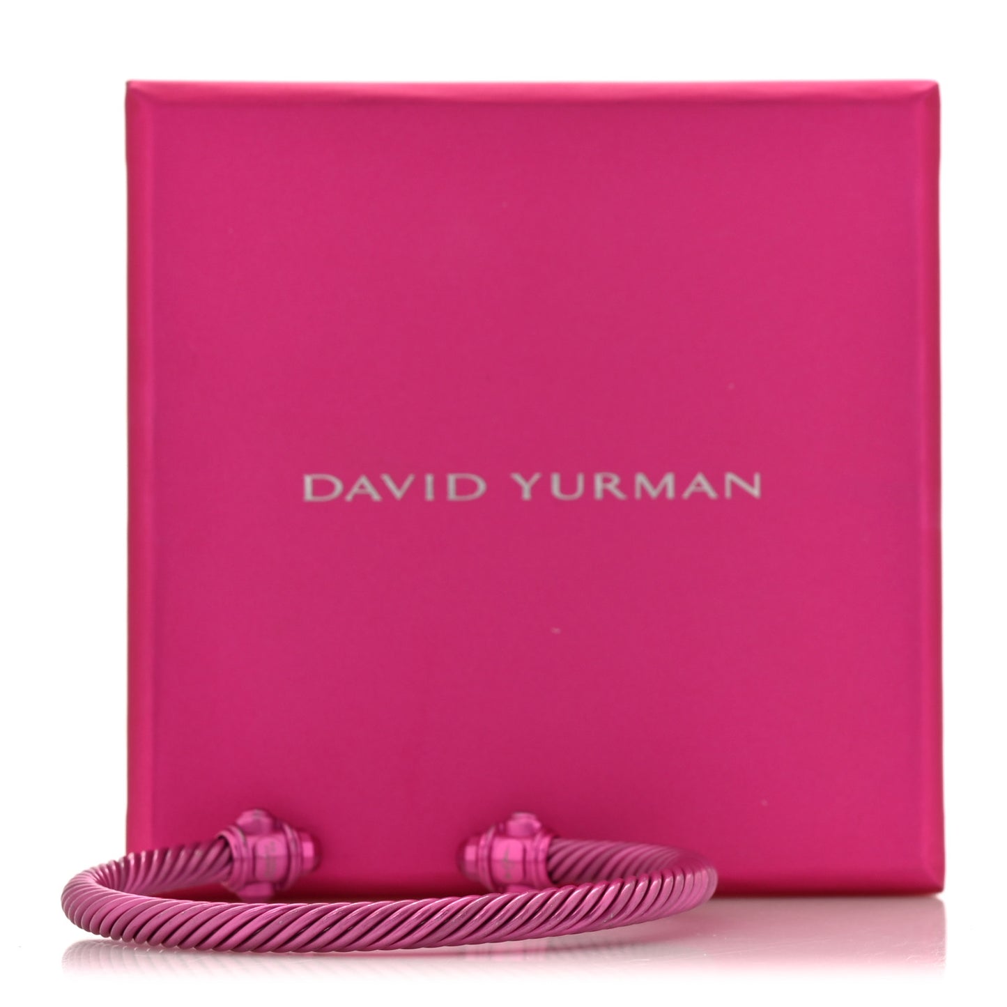 Aluminum 5mm Renaissance Bracelet Hot Pink