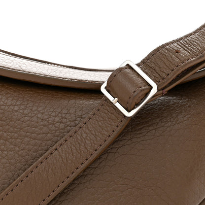 The Row Grained Calfskin Small Slouchy Banana Bag Muschio 8 of 14
