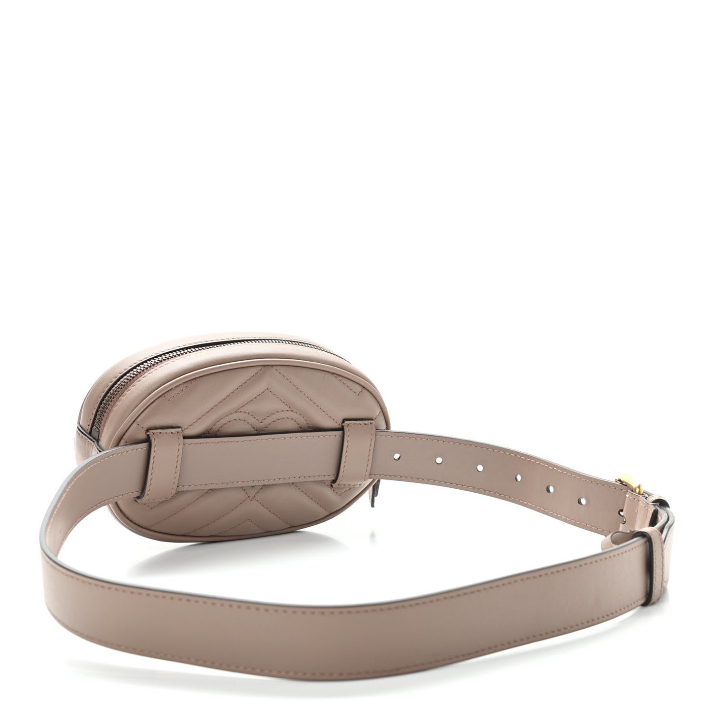 Calfskin Matelasse GG Marmont Belt Bag 85 34 Porcelain Rose