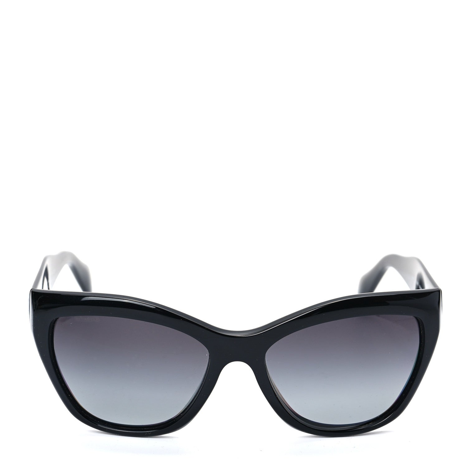 Prada Acetate Poeme Sunglasses SPR 02Q Black 2 of 6