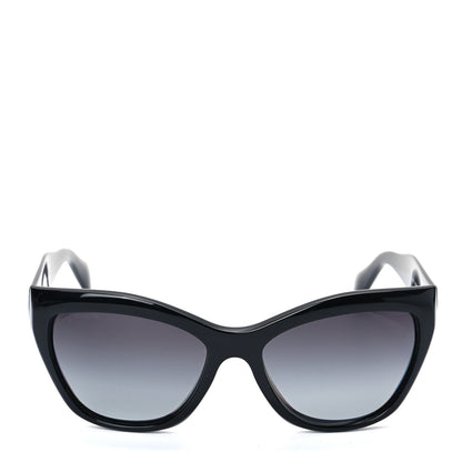 Prada Acetate Poeme Sunglasses SPR 02Q Black 2 of 6