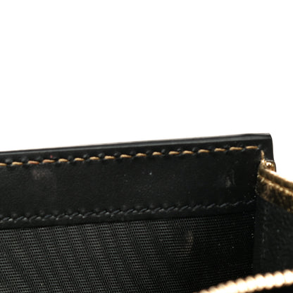 Saint Laurent Metallic Calfskin Monogram Belle de Jour Chain Clutch Gold 14 of 20