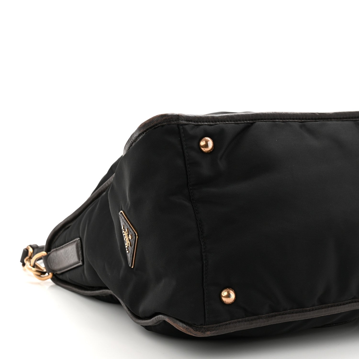 Prada Tessuto Nylon Double Zip Logo Tote Black 1825634 – FASHIONPHILE