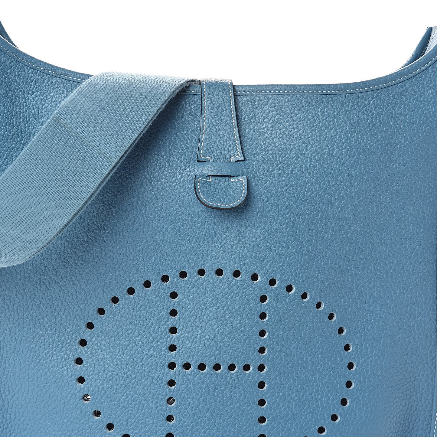 Taurillon Clemence Evelyne III GM Blue Jean