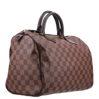 Louis Vuitton Damier Ebene Speedy 30 3 of 10