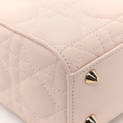 Christian Dior Lambskin Cannage Small My ABCDior Lady Dior Light Pink 11 of 15