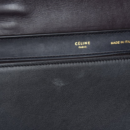 Celine Smooth Calfskin Nubuck Small Tri-Color Trapeze Taupe 7 of 12