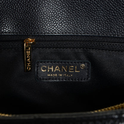 Chanel Caviar Grand Shopping Tote GST Black 7 of 9
