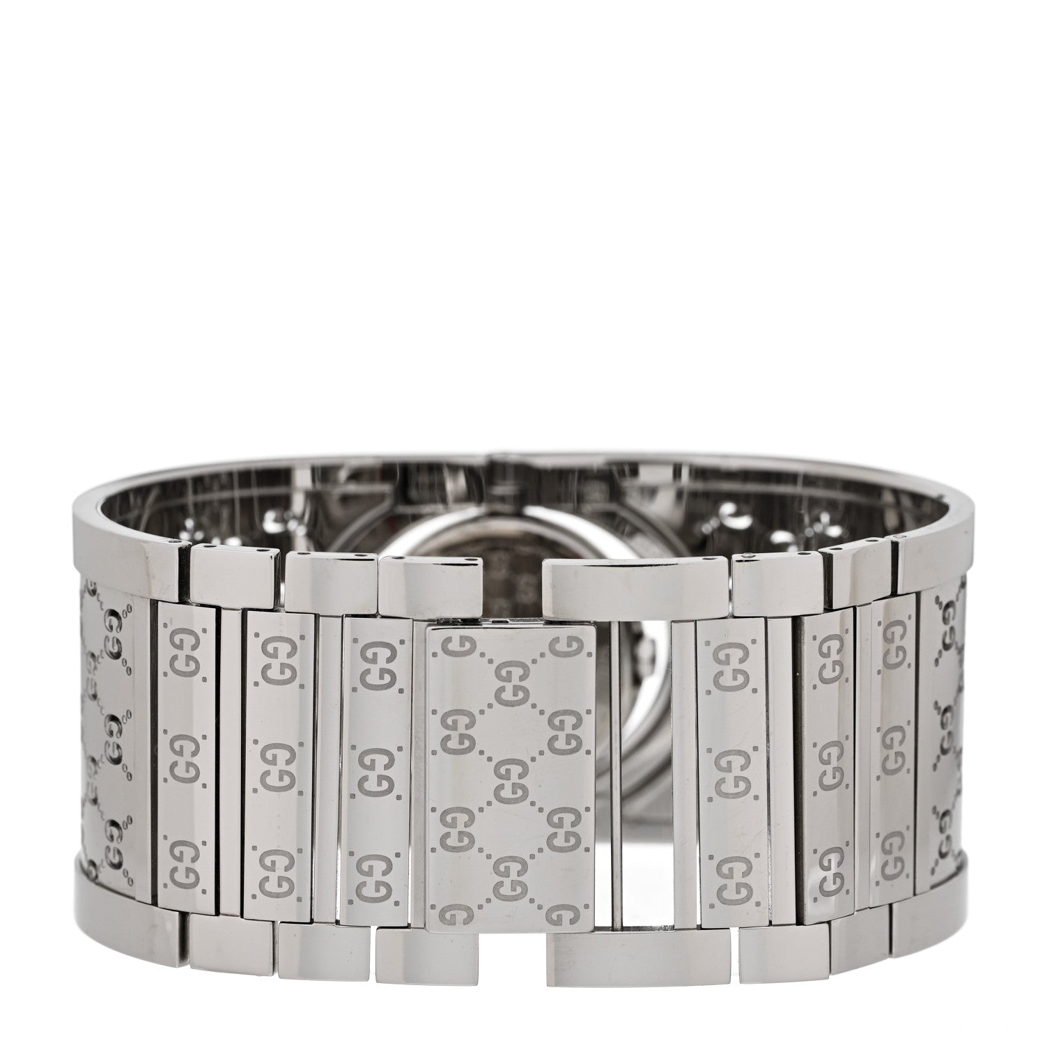 Gucci Stainless Steel 33mm Twirl Quartz Watch Brown 3 of 8