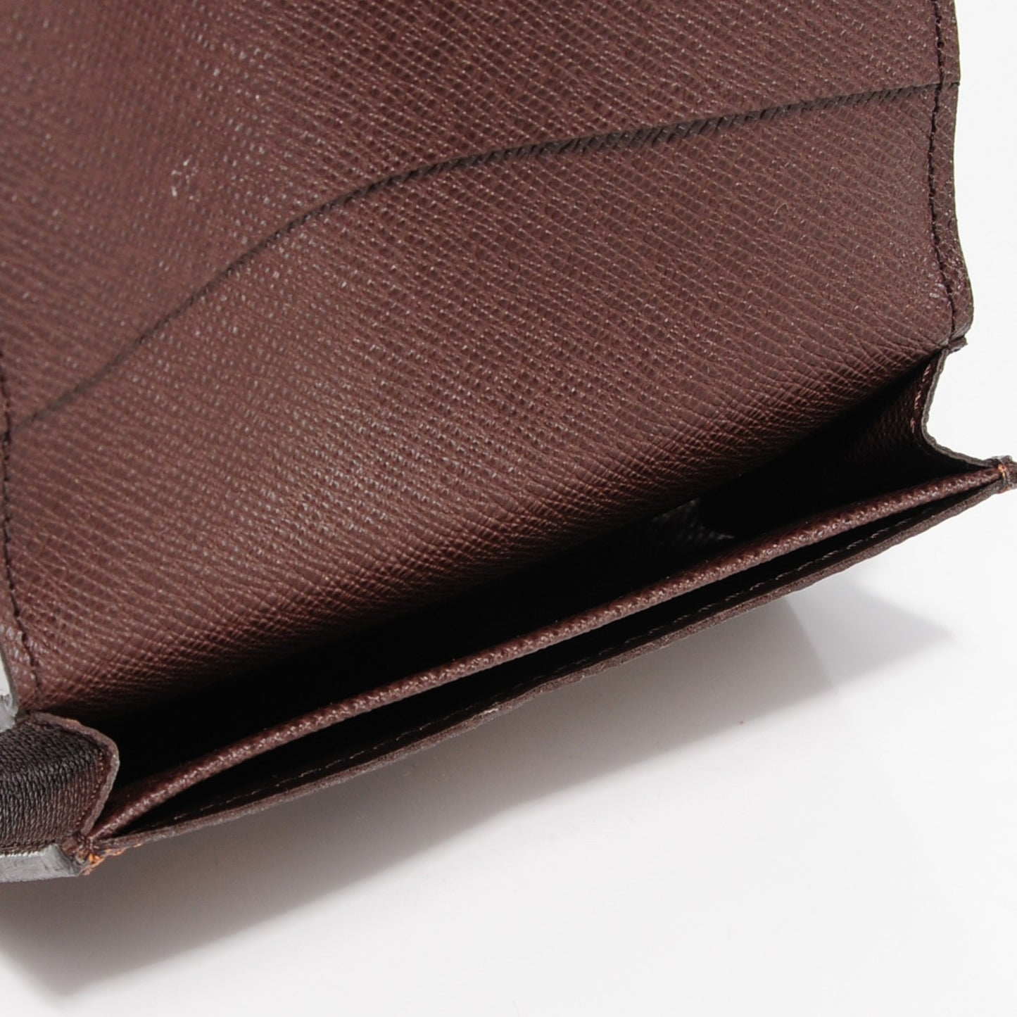Damier Ebene Business Card Holder