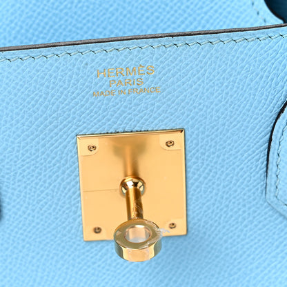 Hermes Epsom Birkin 30 Celeste 6 of 11
