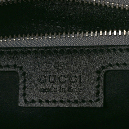 Gucci Senna Calfskin Petite GG Top Handle Shoulder Bag Mystic White Silver Multicolor 7 of 12