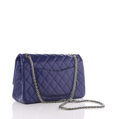Chanel Patent Caviar Quilted 2.55 Reissue 226 Flap Blue 2 of 10
