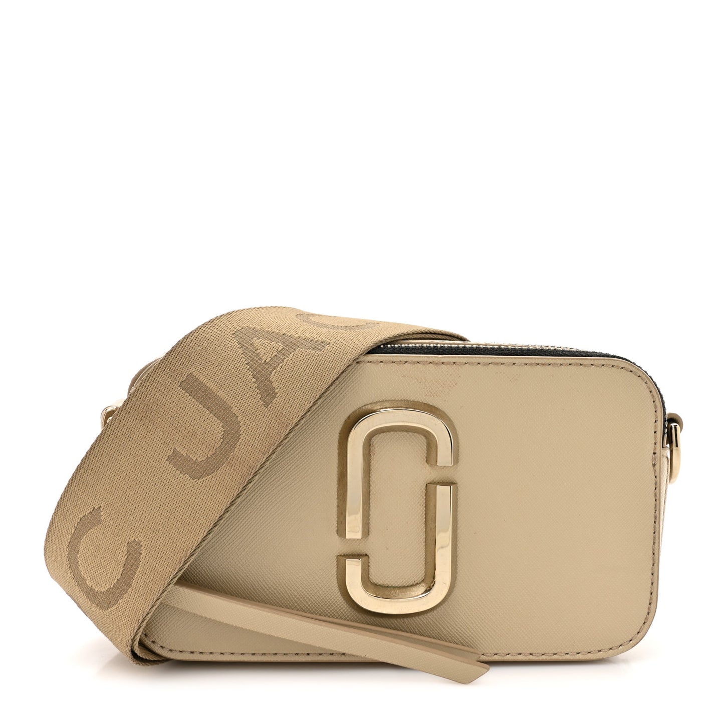 Saffiano Small Snapshot Camera Bag Khaki