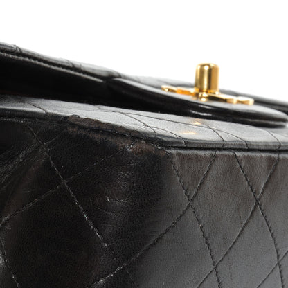 Chanel Lambskin Small Double Flap Bag Black 5 of 8