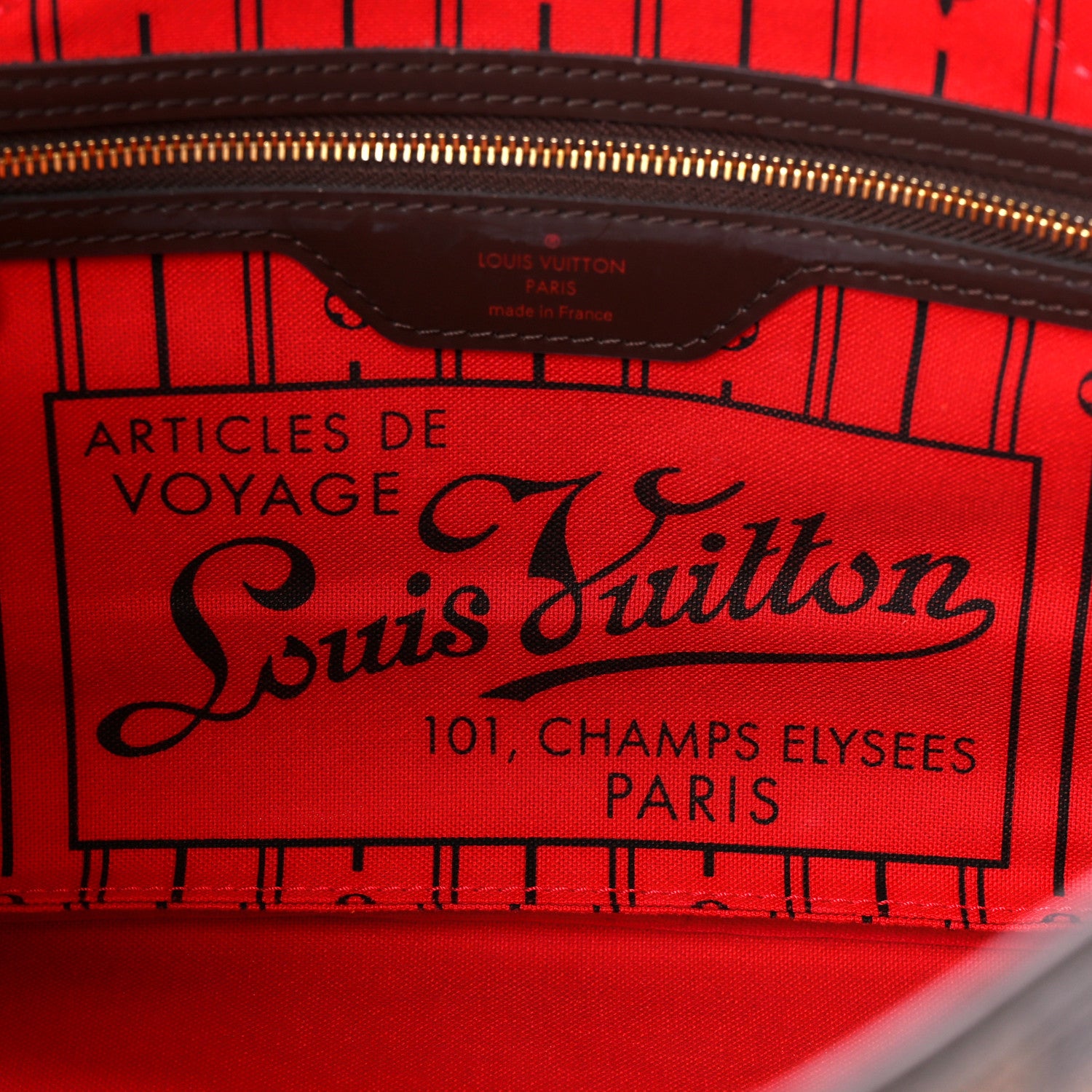 Louis Vuitton Damier Ebene Neverfull PM 7 of 12
