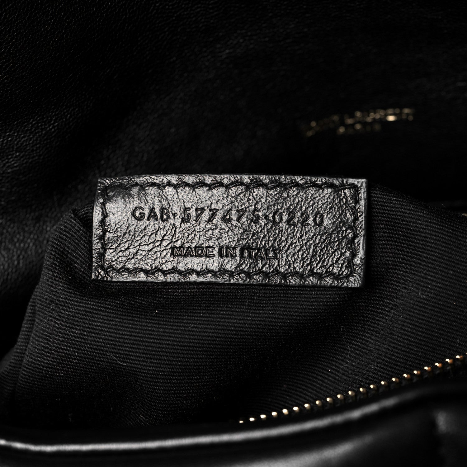Saint Laurent Lambskin Quilted Medium Loulou Puffer Monogram Chain Satchel Black 6 of 9