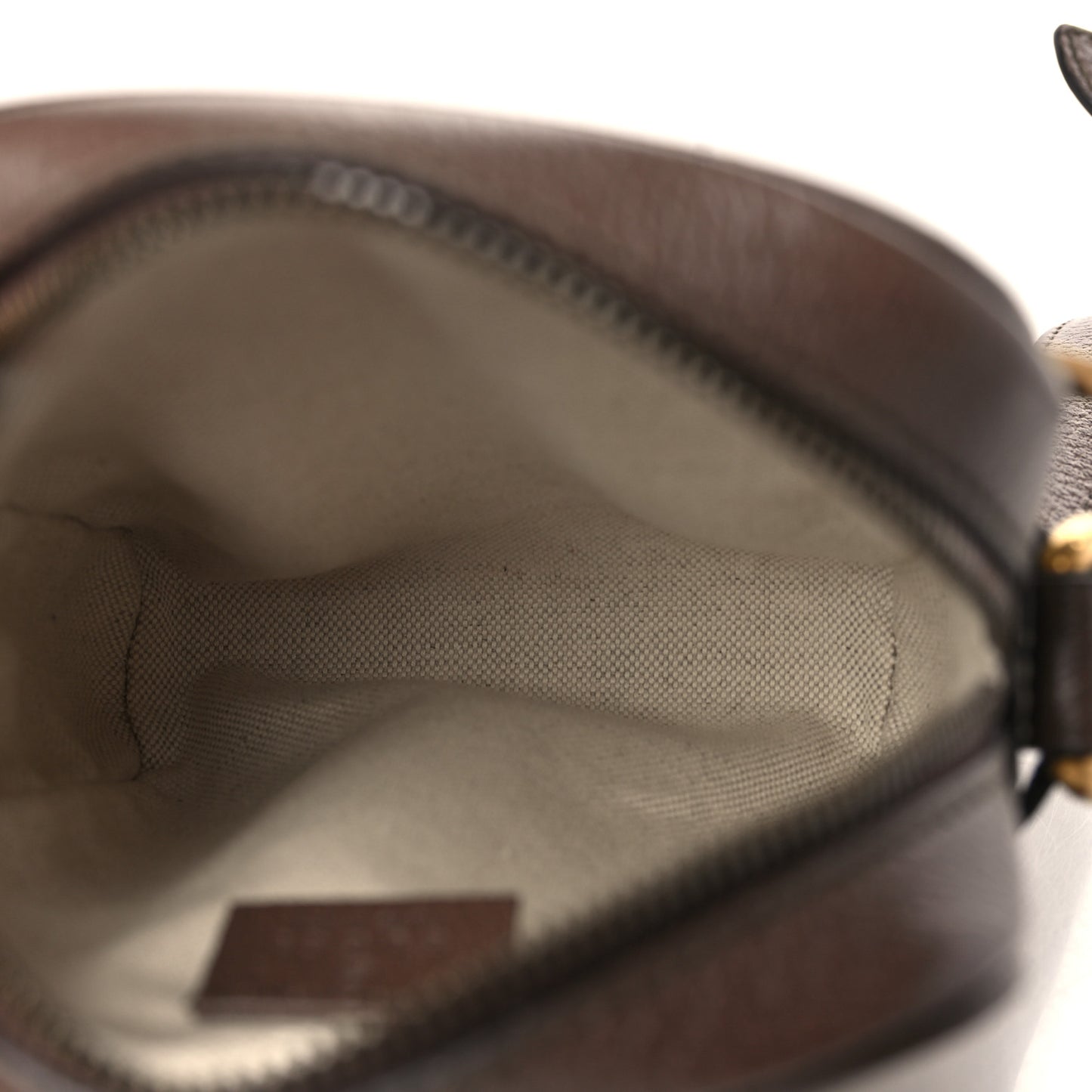 GG Supreme Monogram Web Mini Ophidia Messenger Brown