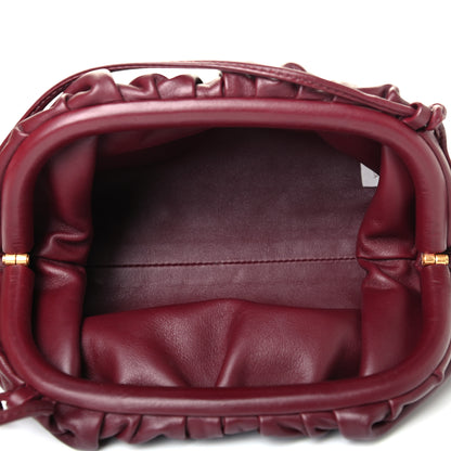 Bottega Veneta Butter Calfskin The Mini Pouch Bordeaux 4 of 4