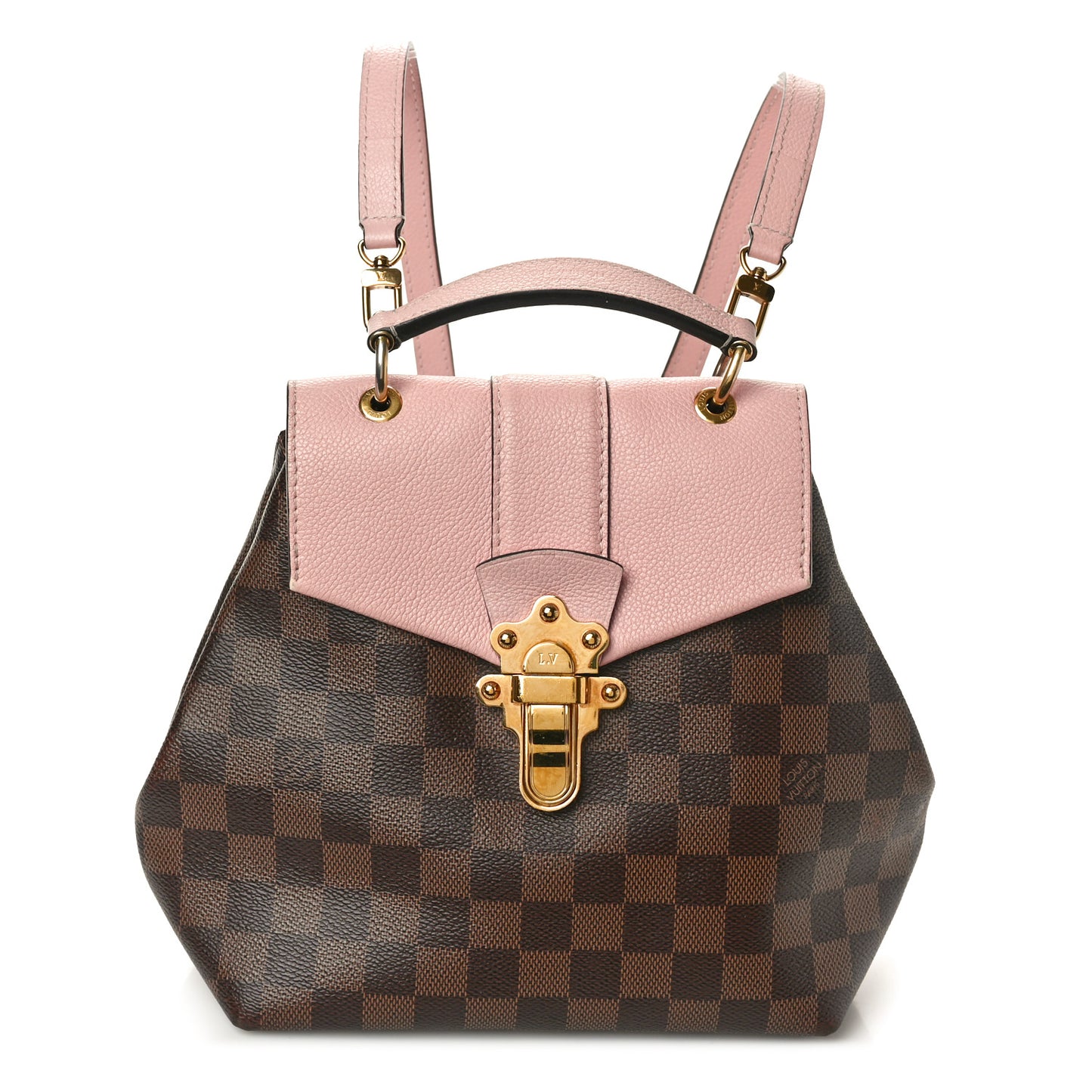 Damier Ebene Clapton Backpack Magnolia
