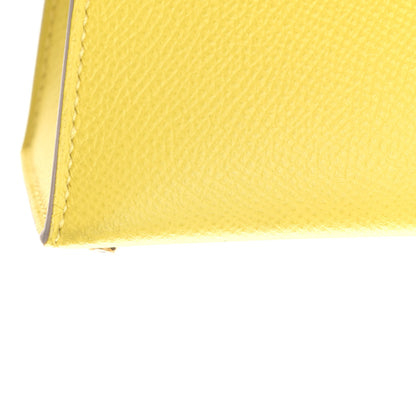 Hermes Epsom Mini Kelly Sellier 20 Lime 9 of 11