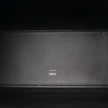 Fendi Vitello King Plexiglass Medium Fendi Sunshine Shopper Tote Black 5 of 13