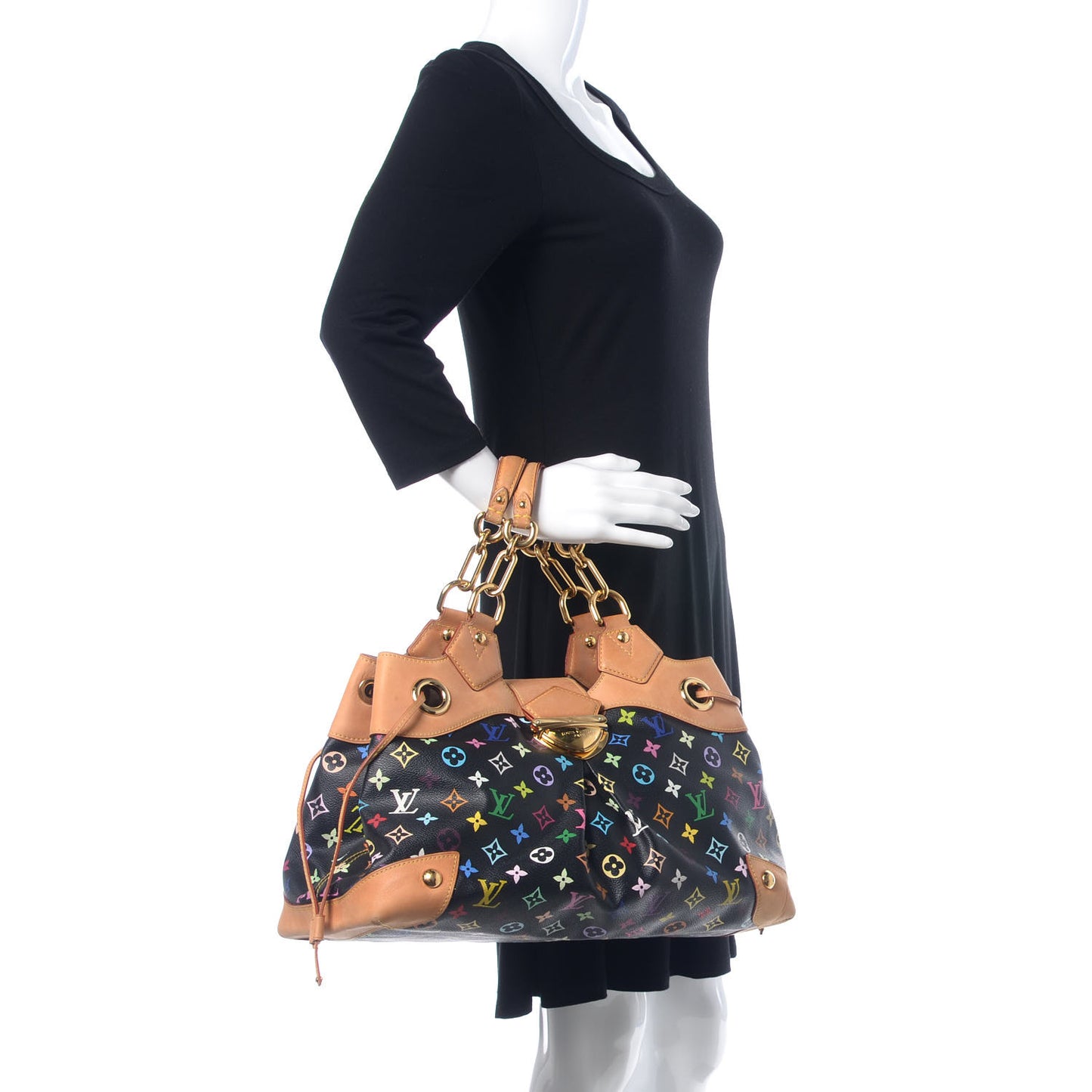 Monogram Multicolor Ursula Black