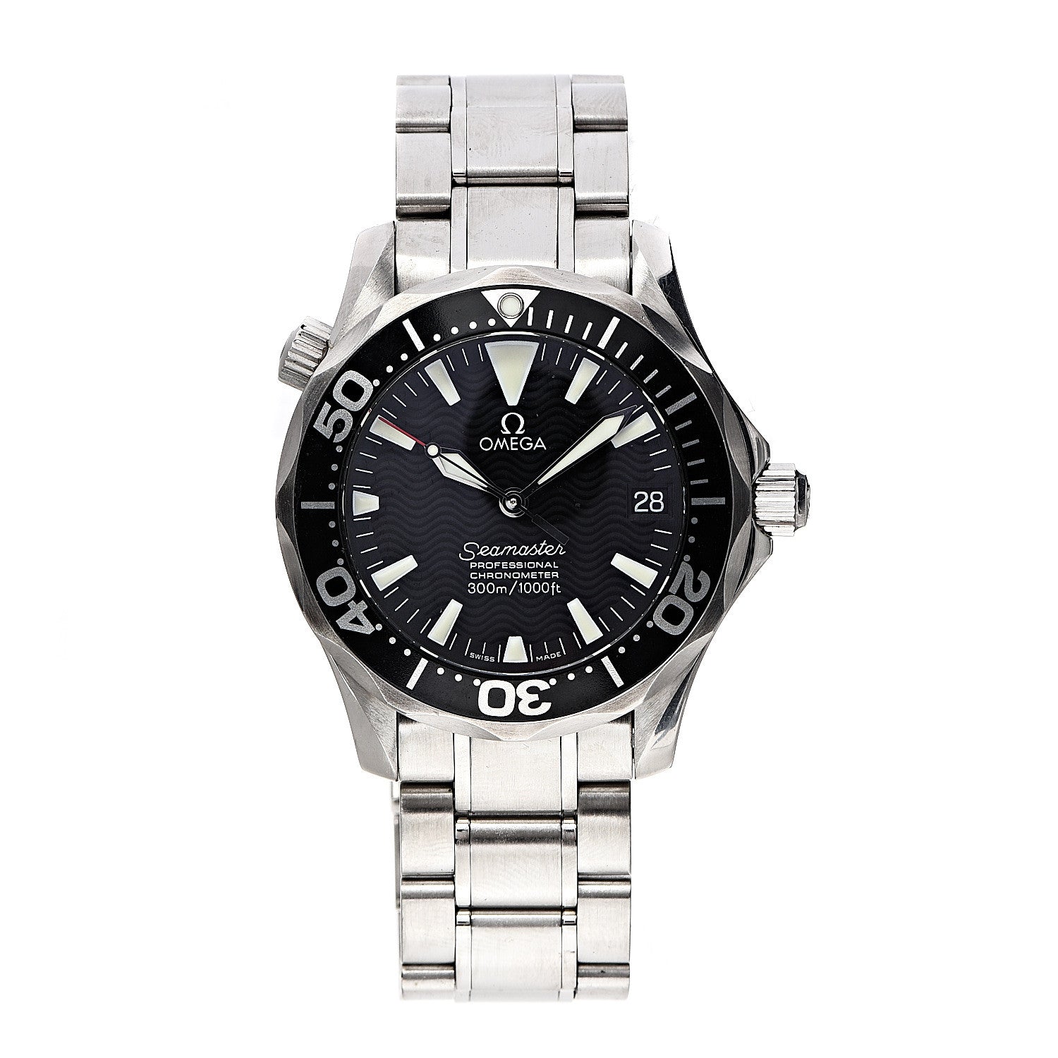 Omega Stainless Steel 36mm Seamaster Professional Automatic Watch Black 2252.50.00 1 of 5