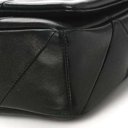 Saint Laurent Lambskin Patchwork Monogram Small Jamie Black 10 of 14