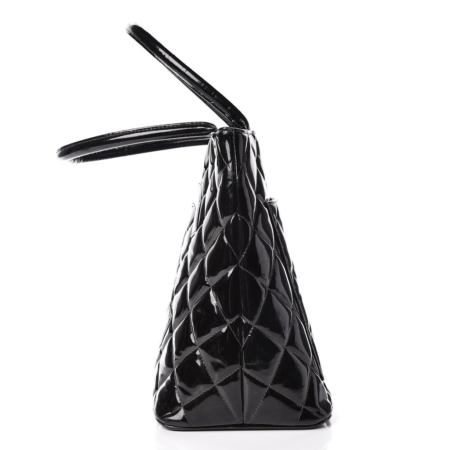 Patent Medallion Tote Black