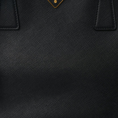 Prada Saffiano Medium Galleria Double Zip Tote Black 7 of 12
