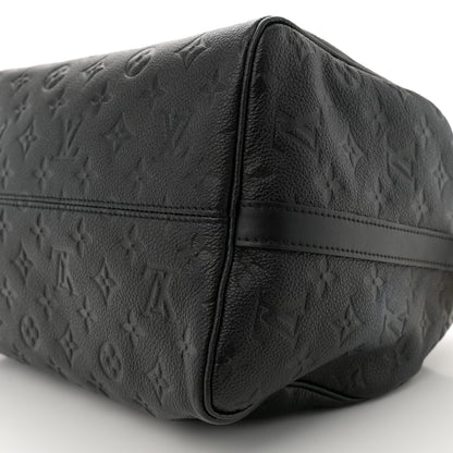 Louis Vuitton Empreinte Monogram Speedy Soft 30 Black 9 of 9