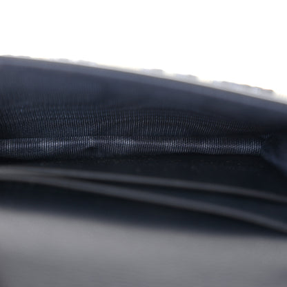 Christian Dior Oblique Saddle Card Holder Blue 5 of 9